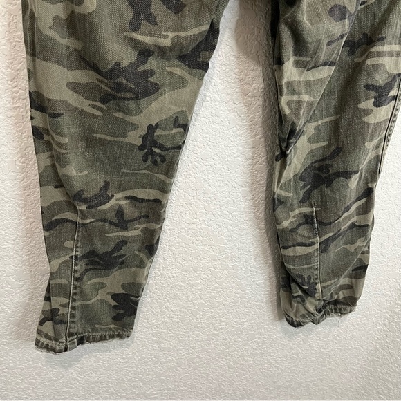 AMO Slouch Trouser Camo Spring Pants Jeans Crop High Rise Womens Size 30 - Picture 5 of 10